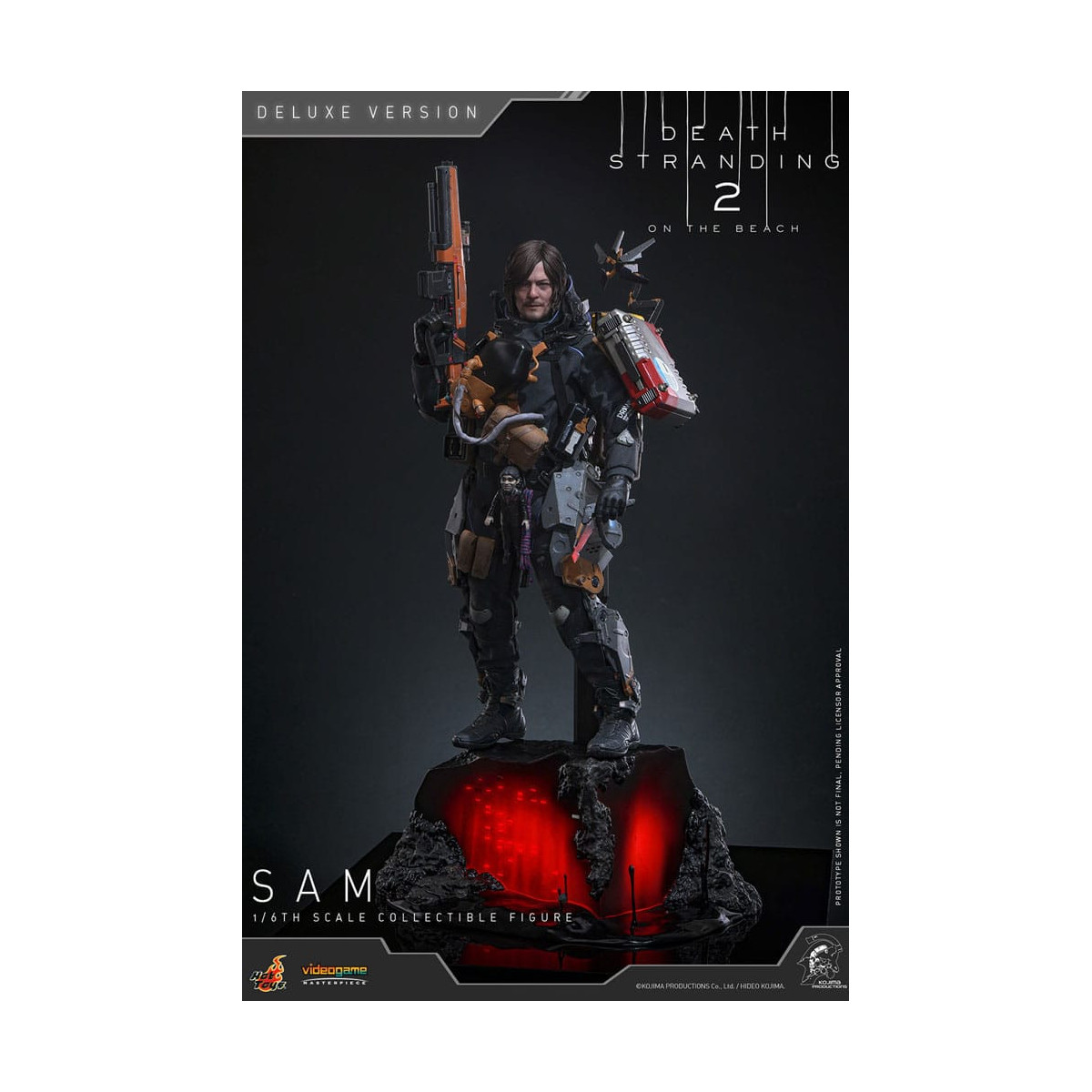 Hot Toys - Death Stranding 2: On the Beach VGM 1/6 - SAM Versione Deluxe