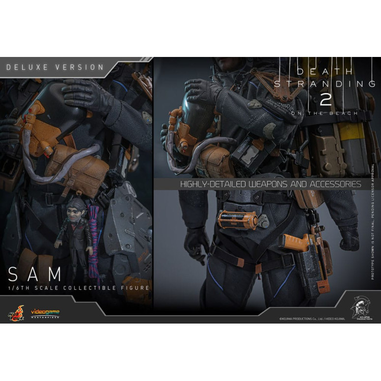 Hot Toys - Death Stranding 2: On the Beach VGM 1/6 - SAM Versione Deluxe