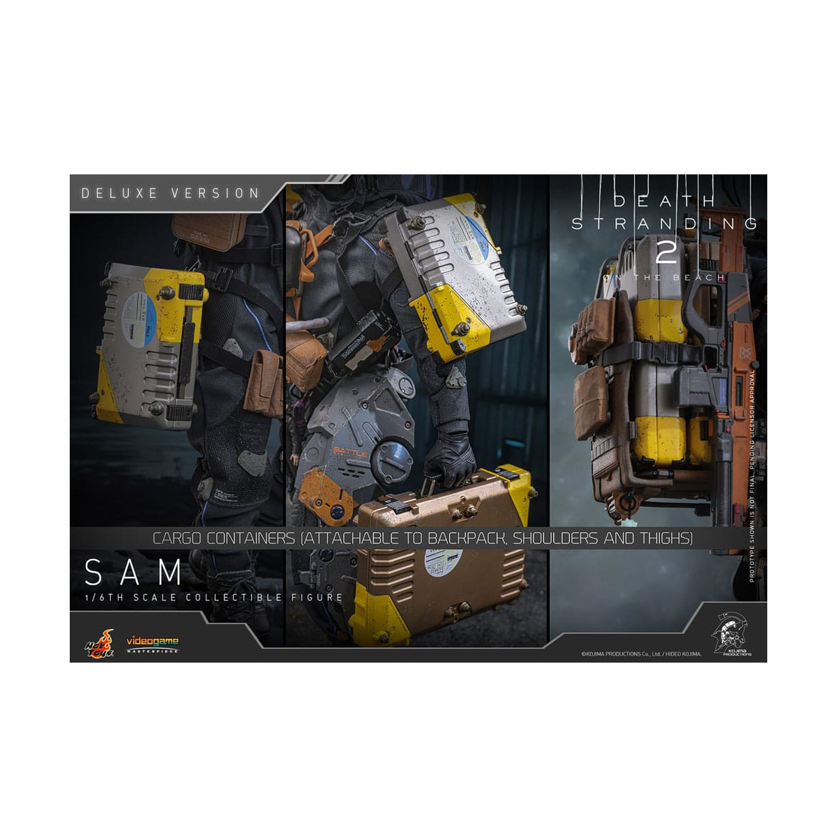 Hot Toys - Death Stranding 2: On the Beach VGM 1/6 - SAM Versione Deluxe