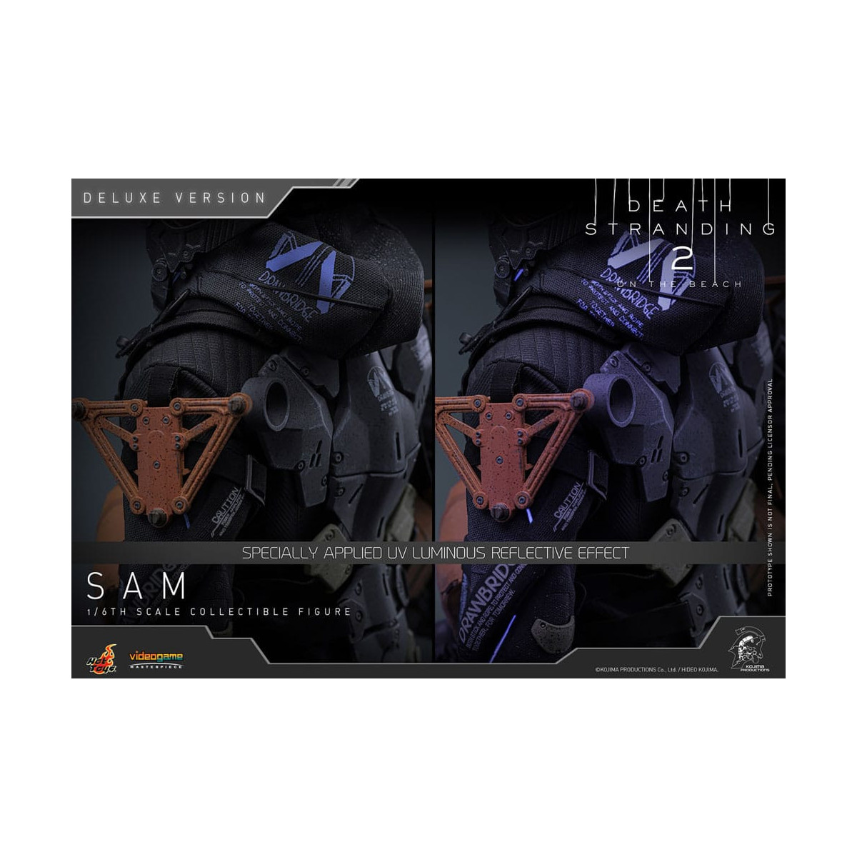 Hot Toys - Death Stranding 2: On the Beach VGM 1/6 - SAM Versione Deluxe