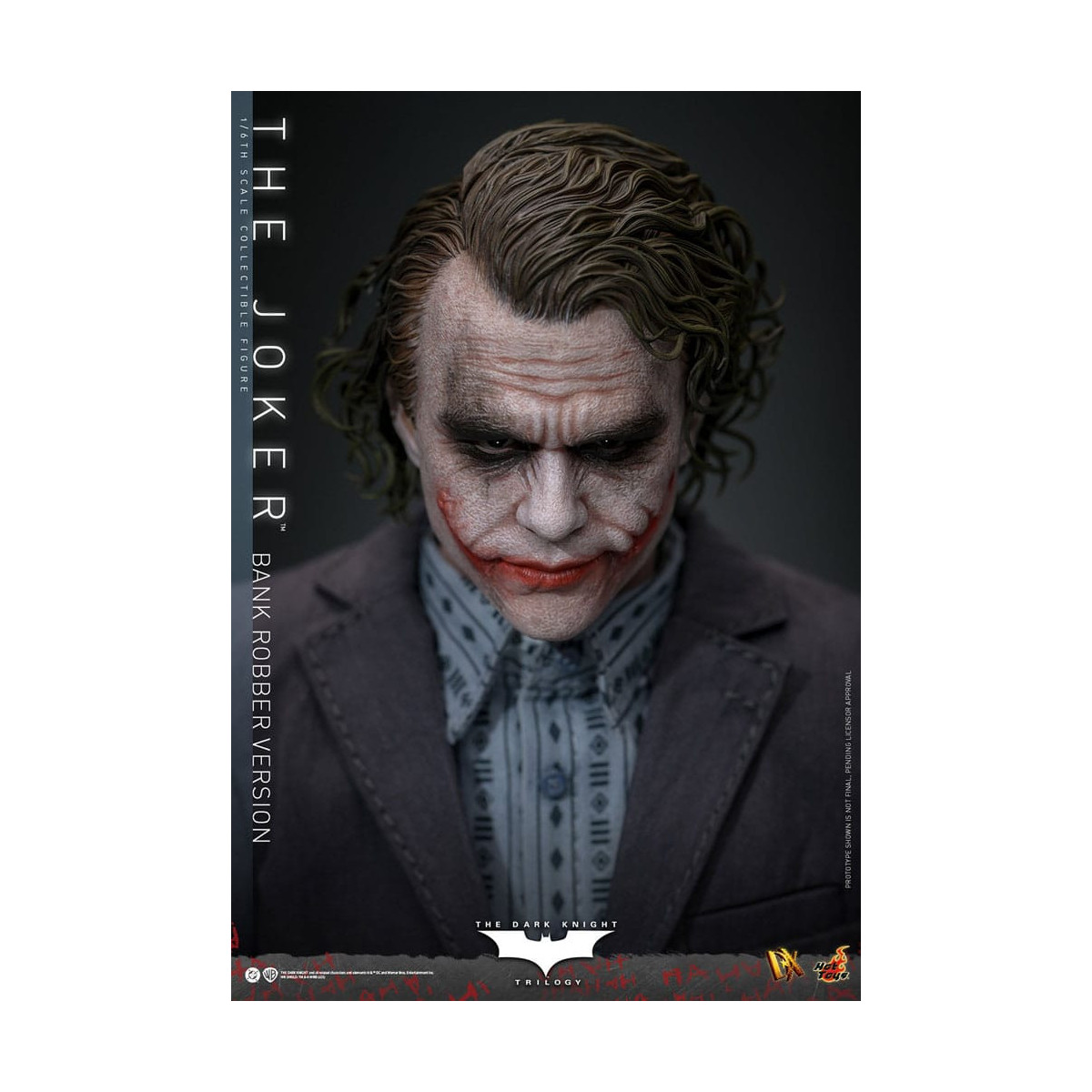 Hot Toys - Il Cavaliere Oscuro - Joker (versione rapinatore di banche) MMS 1/6
