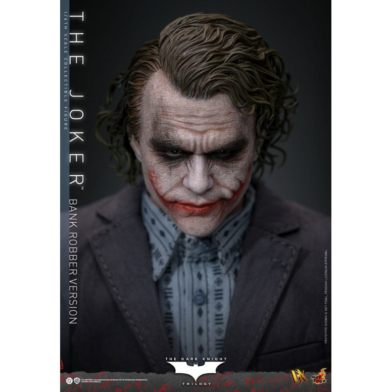 Hot Toys - Il Cavaliere Oscuro - Joker (versione rapinatore di banche) MMS 1/6