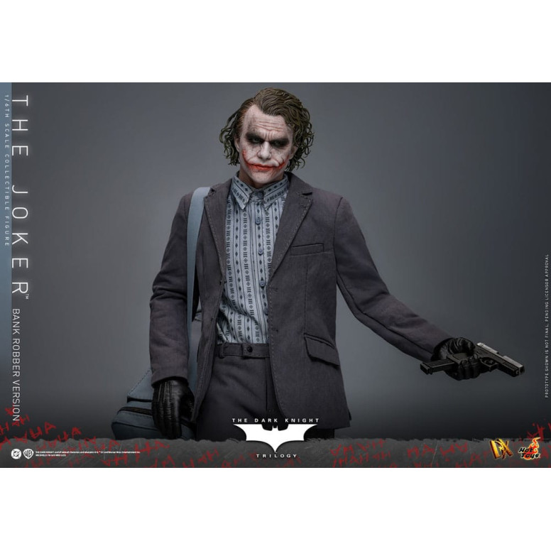 Hot Toys - Il Cavaliere Oscuro - Joker (versione rapinatore di banche) MMS 1/6
