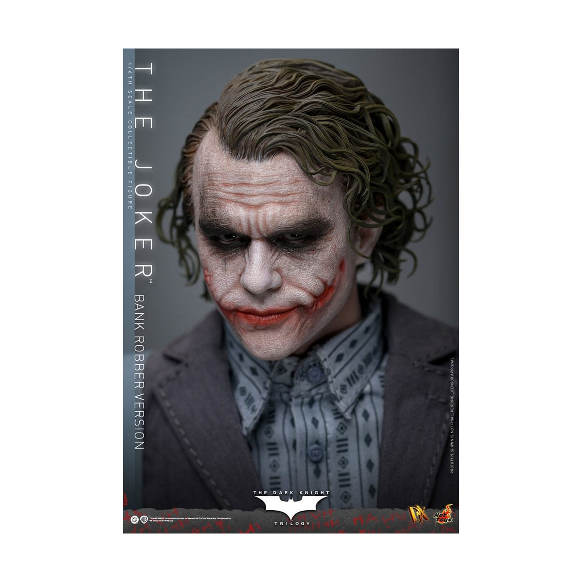 Hot Toys - Il Cavaliere Oscuro - Joker (versione rapinatore di banche) MMS 1/6