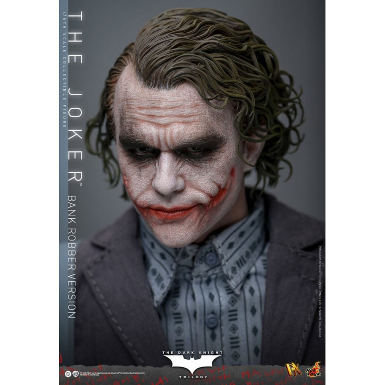 Hot Toys - Il Cavaliere Oscuro - Joker (versione rapinatore di banche) MMS 1/6