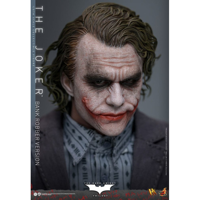 Hot Toys - Il Cavaliere Oscuro - Joker (versione rapinatore di banche) MMS 1/6