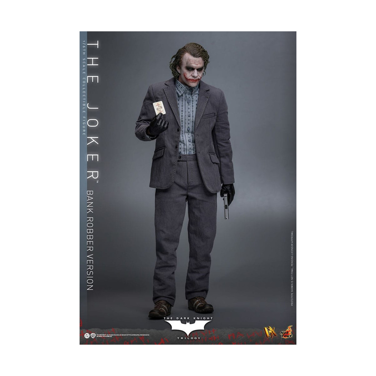 Hot Toys - Il Cavaliere Oscuro - Joker (versione rapinatore di banche) MMS 1/6