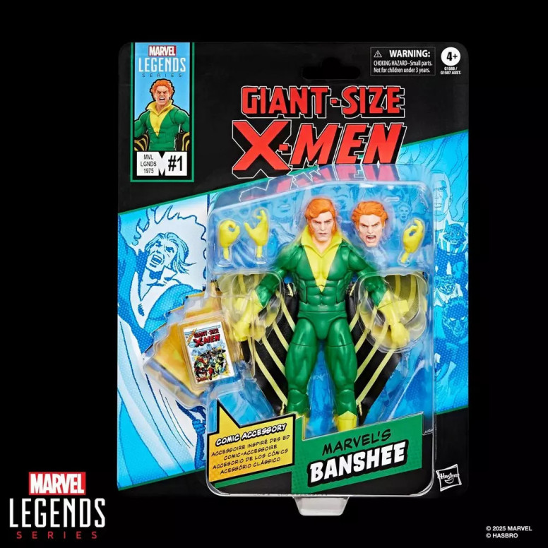 Marvel Legends Serie - Ondata di mini fumetti Banshee