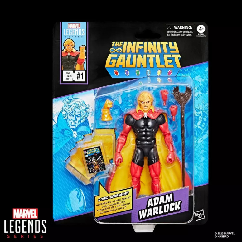 Marvel Legends Serie - Ondata di mini fumetti di Adam Warlock
