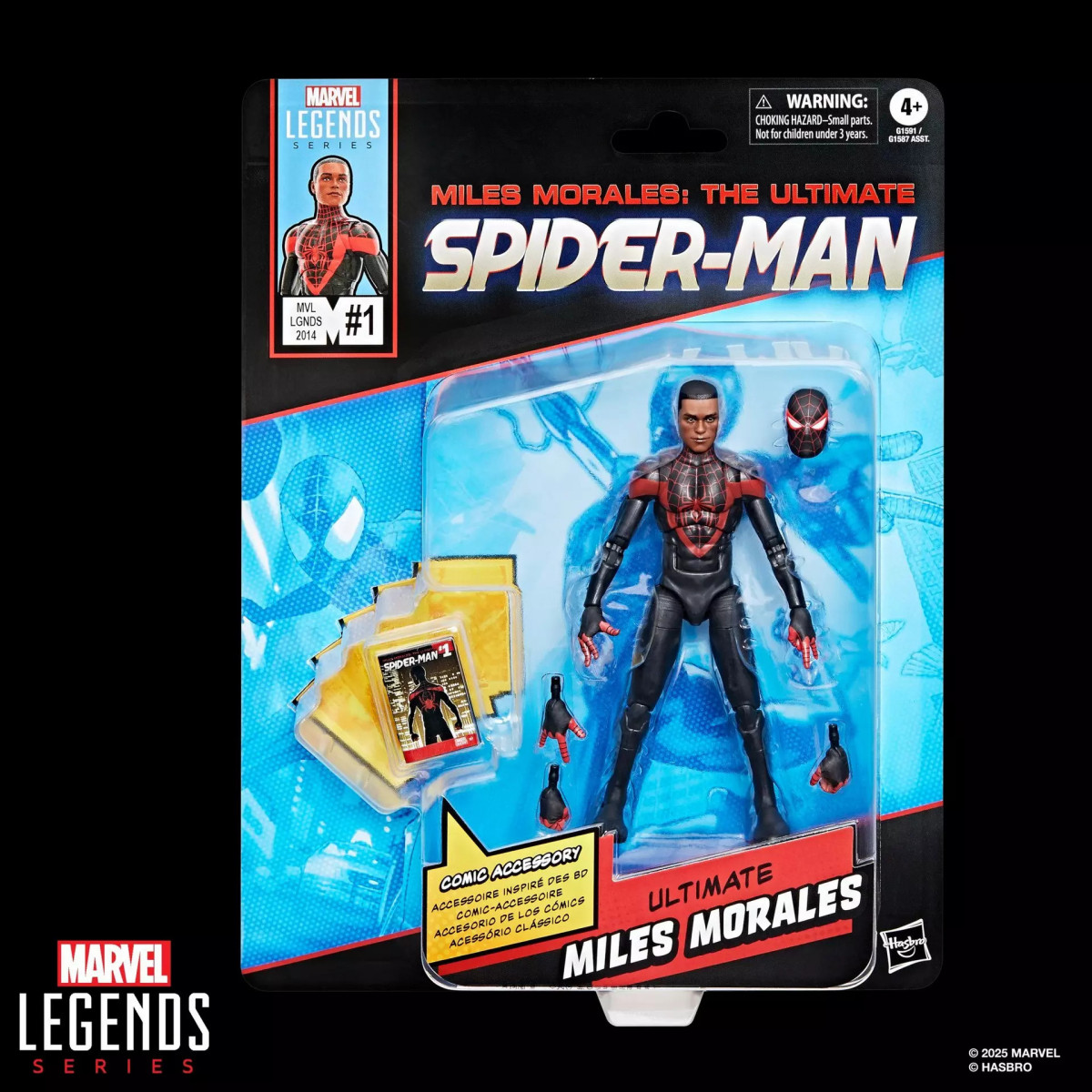 Marvel Legends Serie - Ultimate Miles Morales Spider-Man Mini Comics Wave