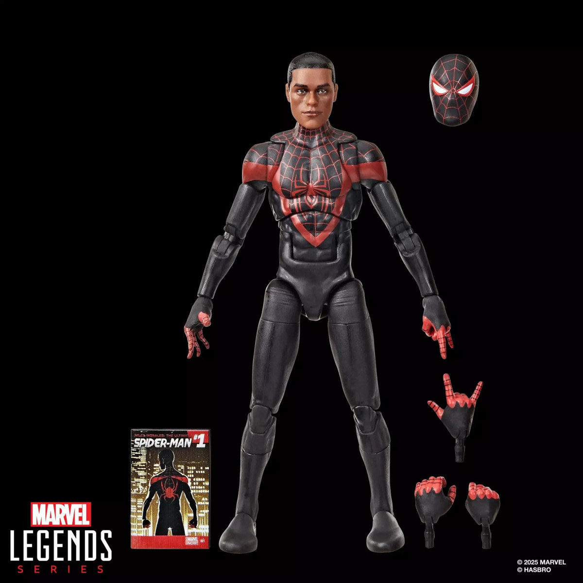 Marvel Legends Serie - Ultimate Miles Morales Spider-Man Mini Comics Wave