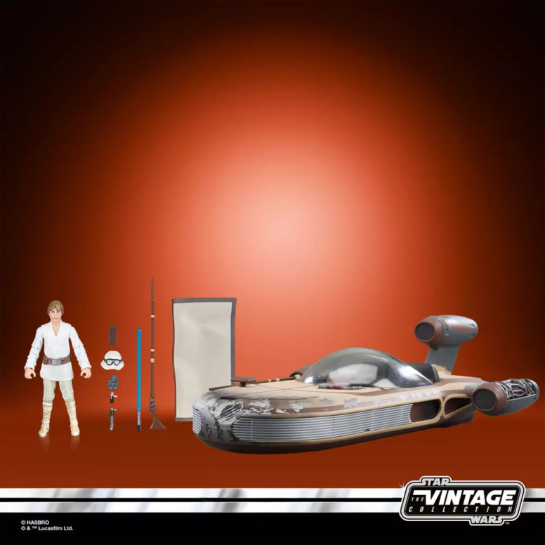 Hasbro - Star Wars Collezione Vintage - Landspeeder e Luke Skywalker