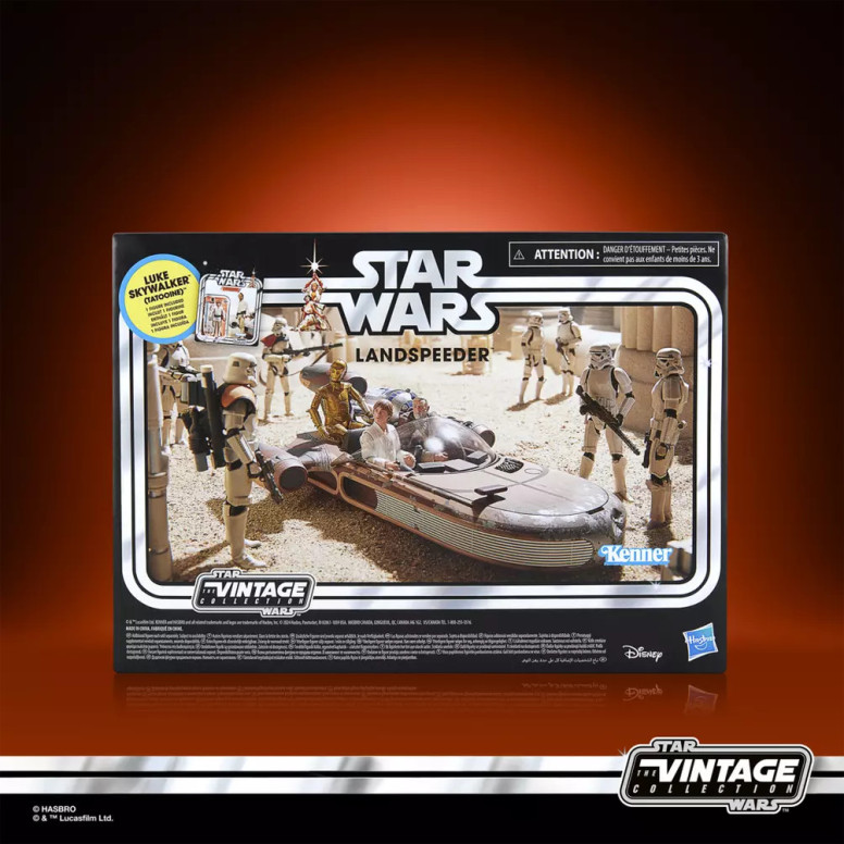 Hasbro - Star Wars Collezione Vintage - Landspeeder e Luke Skywalker