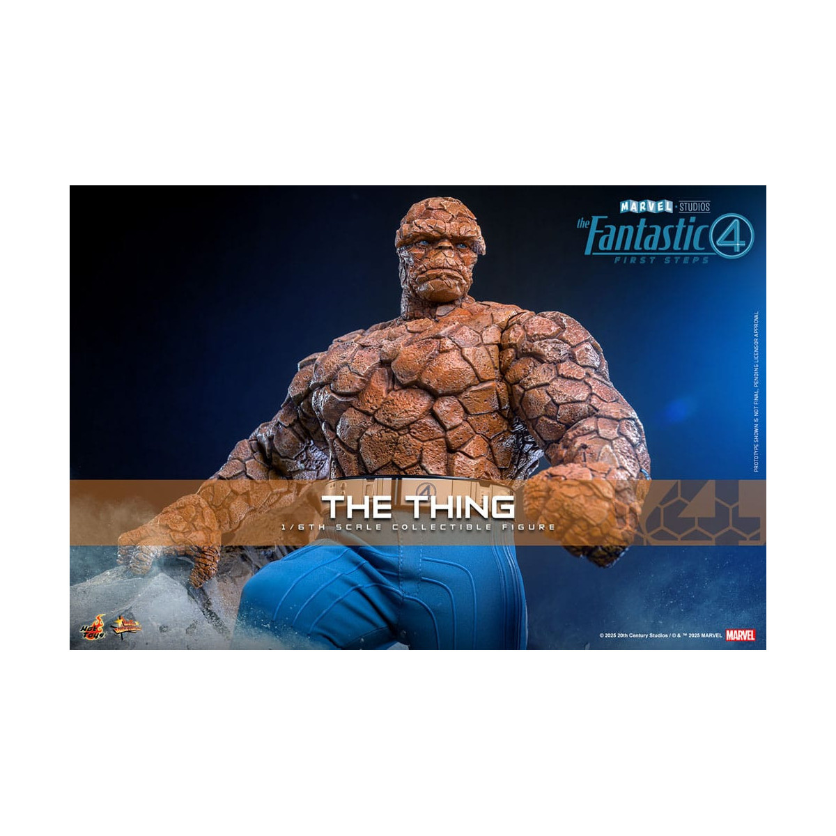 Hot Toys Marvel - Fantastici Quattro: Primi Passi - La Cosa MMS 1/6 - La Cosa