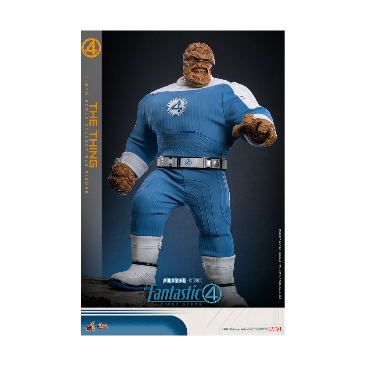 Hot Toys Marvel - Fantastici Quattro: Primi Passi - La Cosa MMS 1/6 - La Cosa