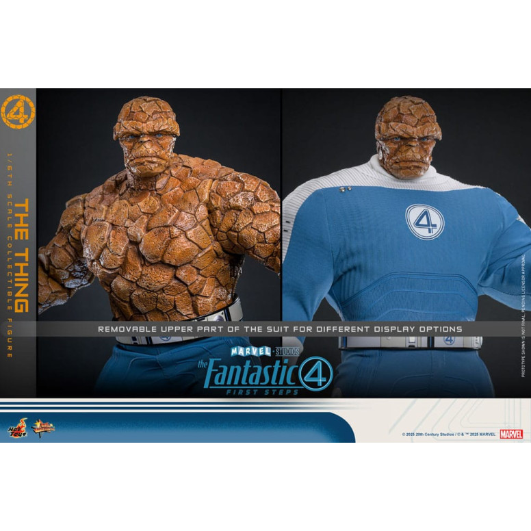 Hot Toys Marvel - Fantastici Quattro: Primi Passi - La Cosa MMS 1/6 - La Cosa