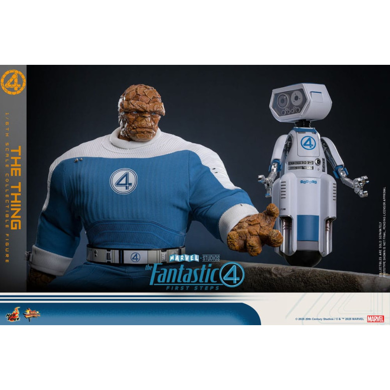 Hot Toys Marvel - Fantastici Quattro: Primi Passi - La Cosa MMS 1/6 - La Cosa