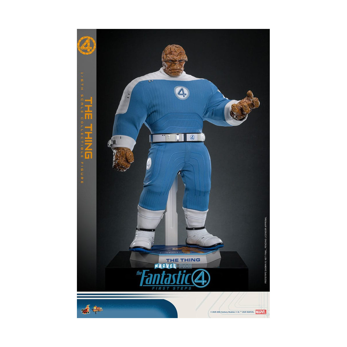 Hot Toys Marvel - Fantastici Quattro: Primi Passi - La Cosa MMS 1/6 - La Cosa