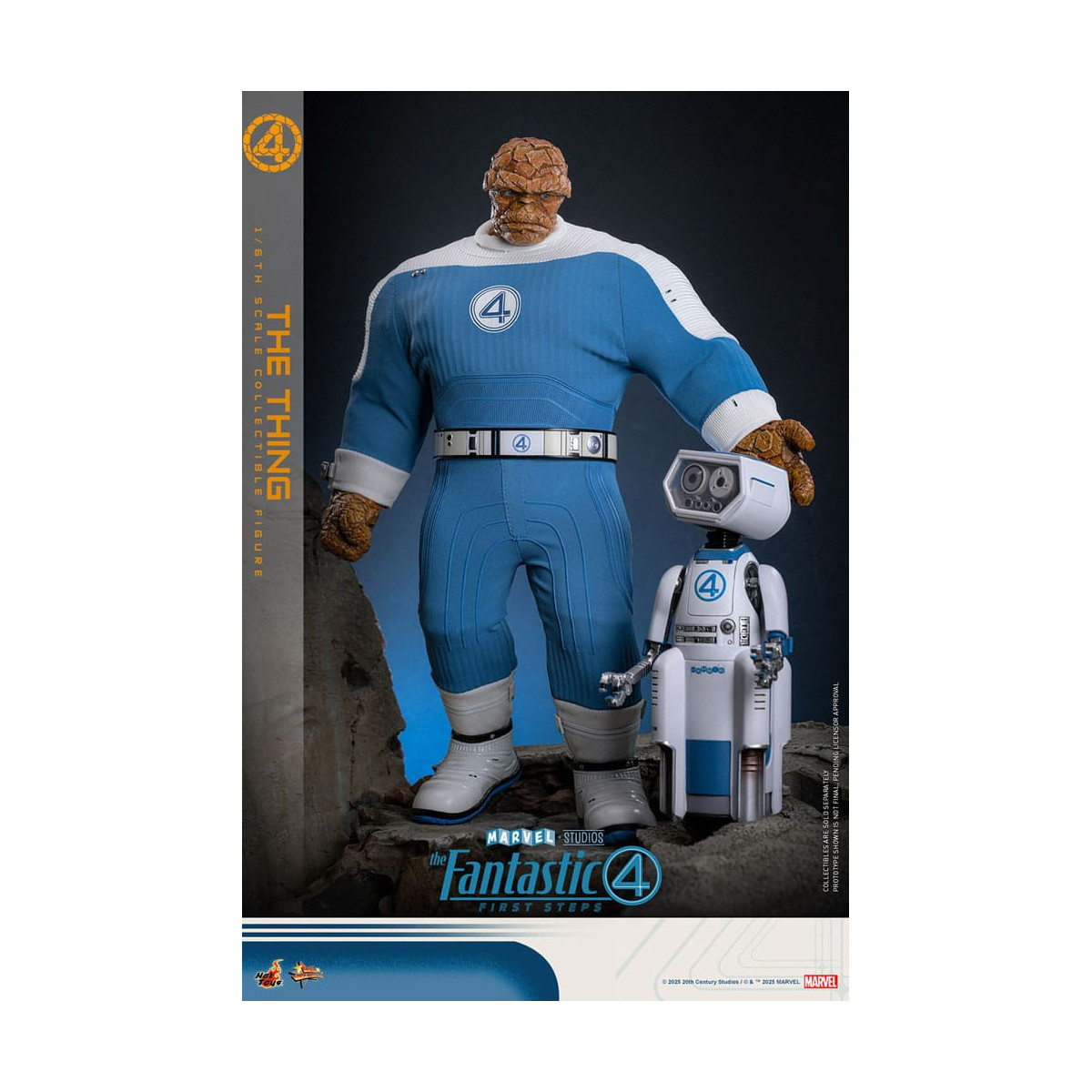 Hot Toys Marvel - Fantastici Quattro: Primi Passi - La Cosa MMS 1/6 - La Cosa