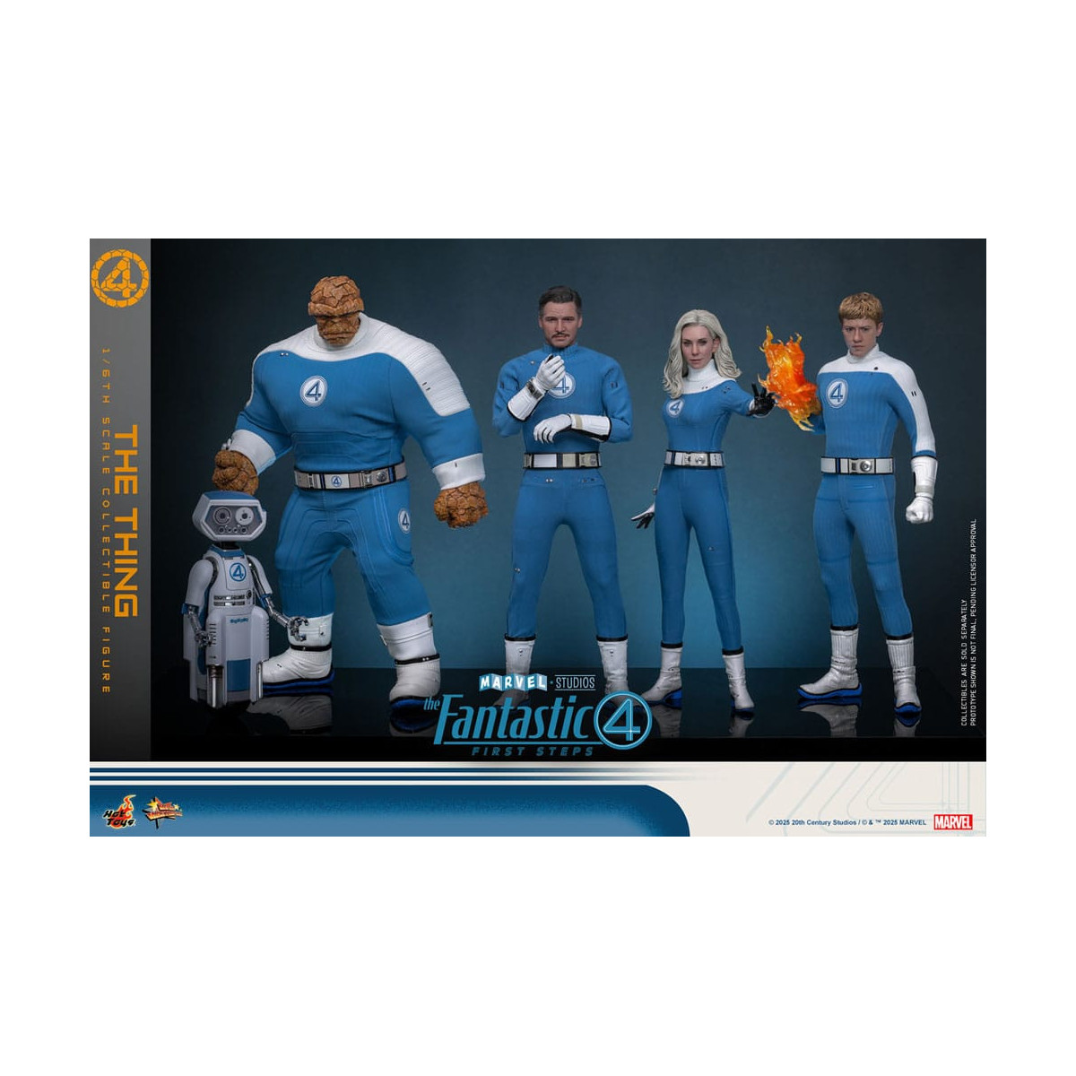 Hot Toys Marvel - Fantastici Quattro: Primi Passi - La Cosa MMS 1/6 - La Cosa