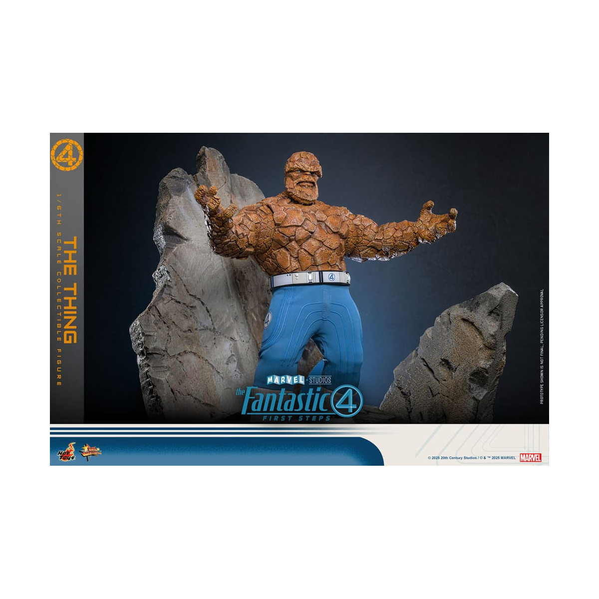 Hot Toys Marvel - Fantastici Quattro: Primi Passi - La Cosa MMS 1/6 - La Cosa