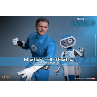 Hot Toys Marvel - Fantastici Quattro: Primi Passi - Mister Fantastic & H.E.R.B.I.E. MMS 1/6 - Reed Richards