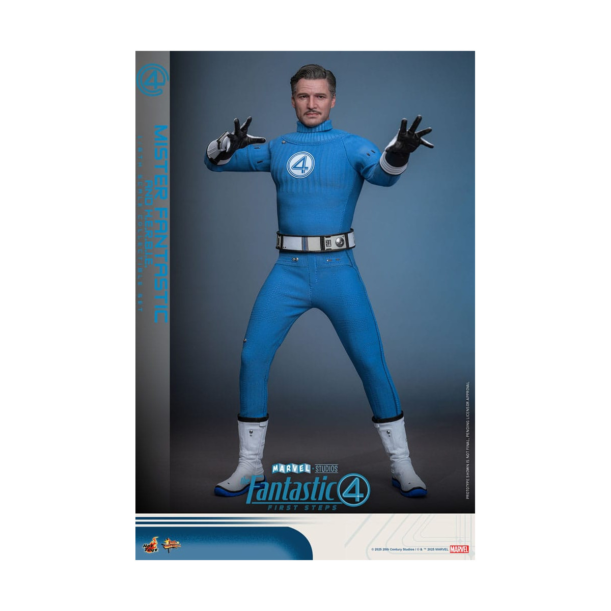 Hot Toys Marvel - Fantastici Quattro: Primi Passi - Mister Fantastic & H.E.R.B.I.E. MMS 1/6 - Reed Richards