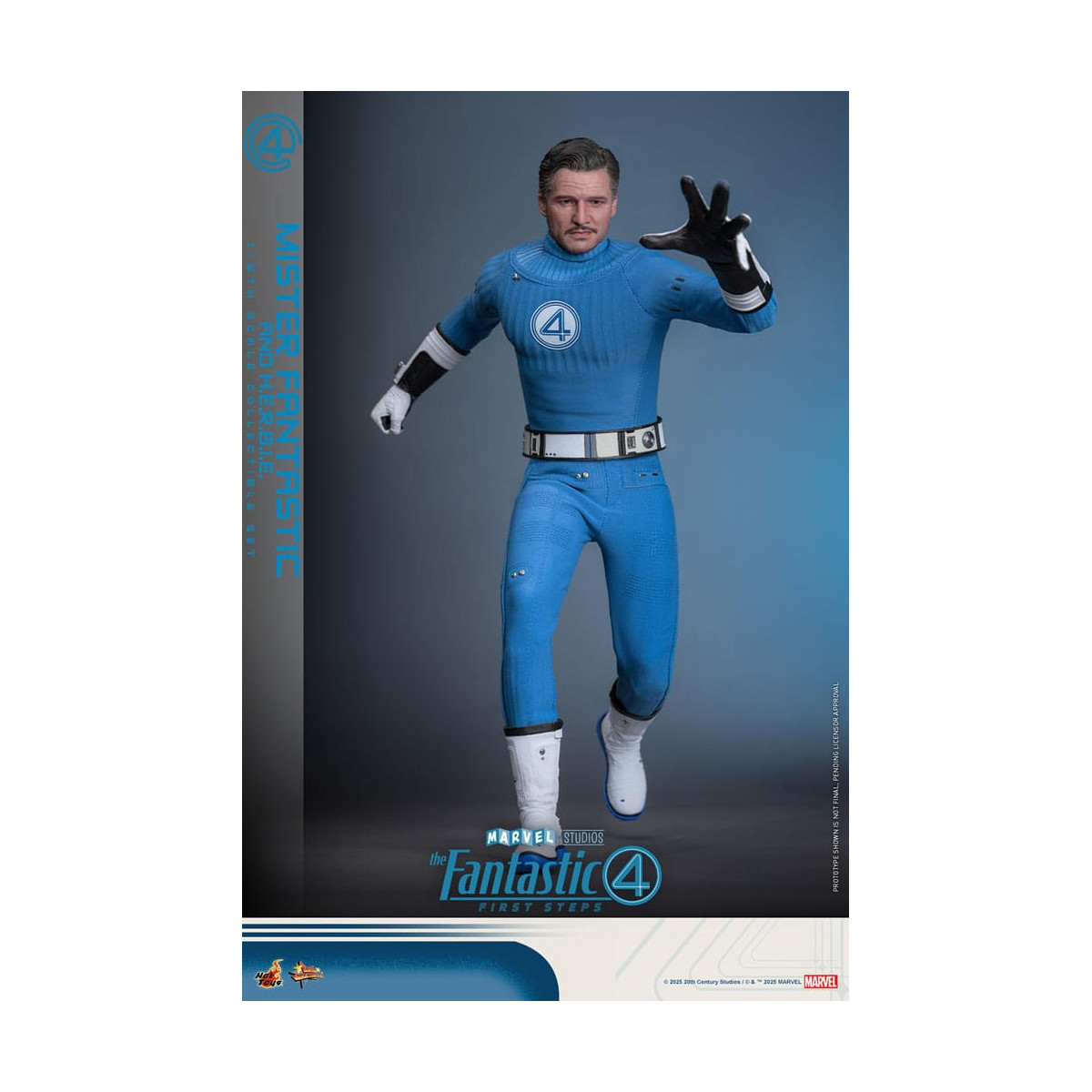 Hot Toys Marvel - Fantastici Quattro: Primi Passi - Mister Fantastic & H.E.R.B.I.E. MMS 1/6 - Reed Richards