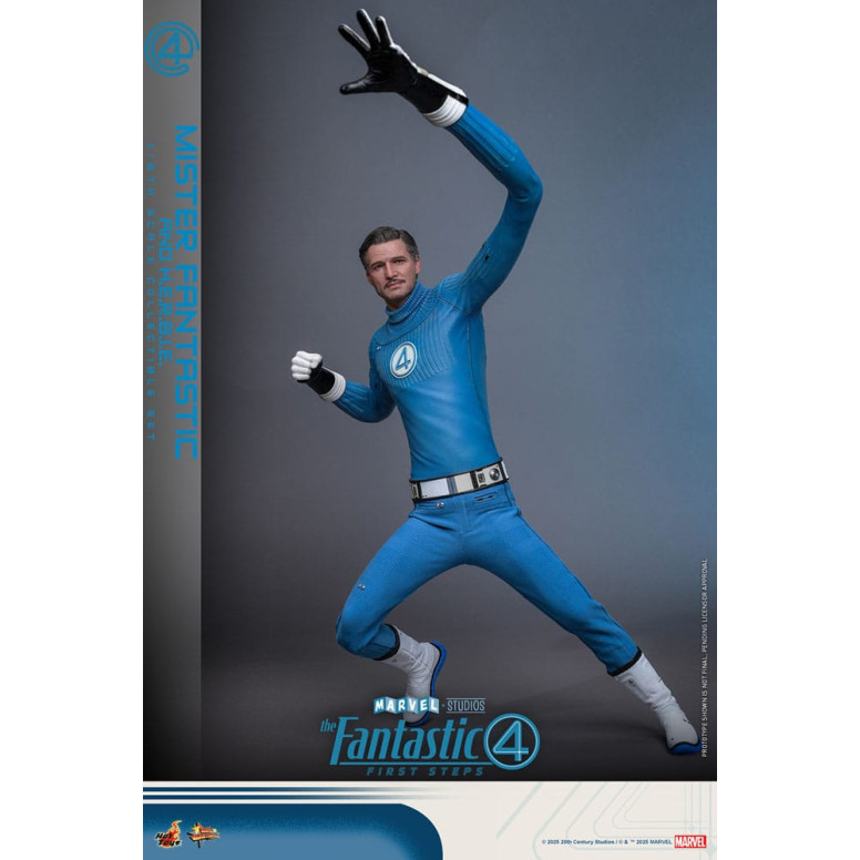Hot Toys Marvel - Fantastici Quattro: Primi Passi - Mister Fantastic & H.E.R.B.I.E. MMS 1/6 - Reed Richards