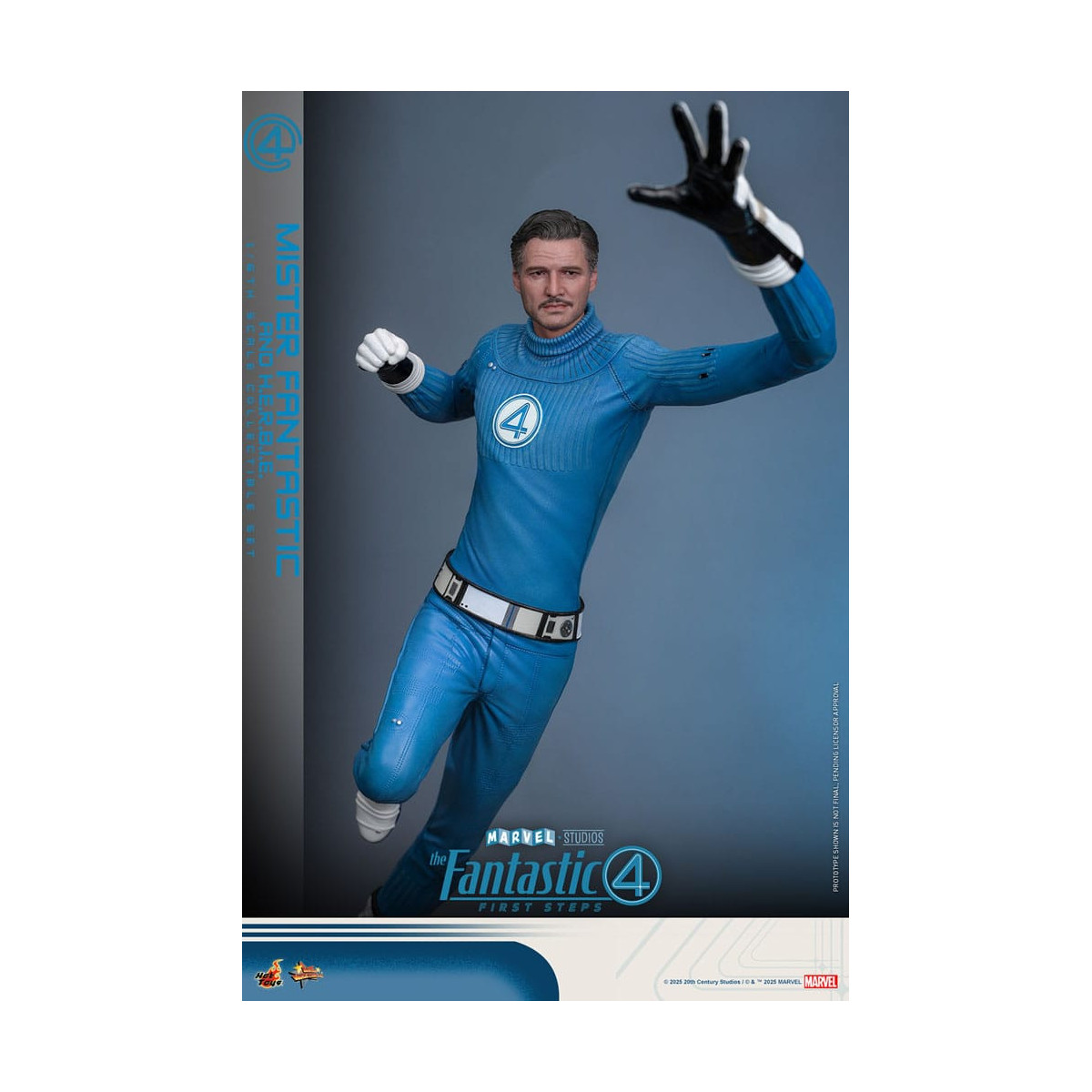 Hot Toys Marvel - Fantastici Quattro: Primi Passi - Mister Fantastic & H.E.R.B.I.E. MMS 1/6 - Reed Richards
