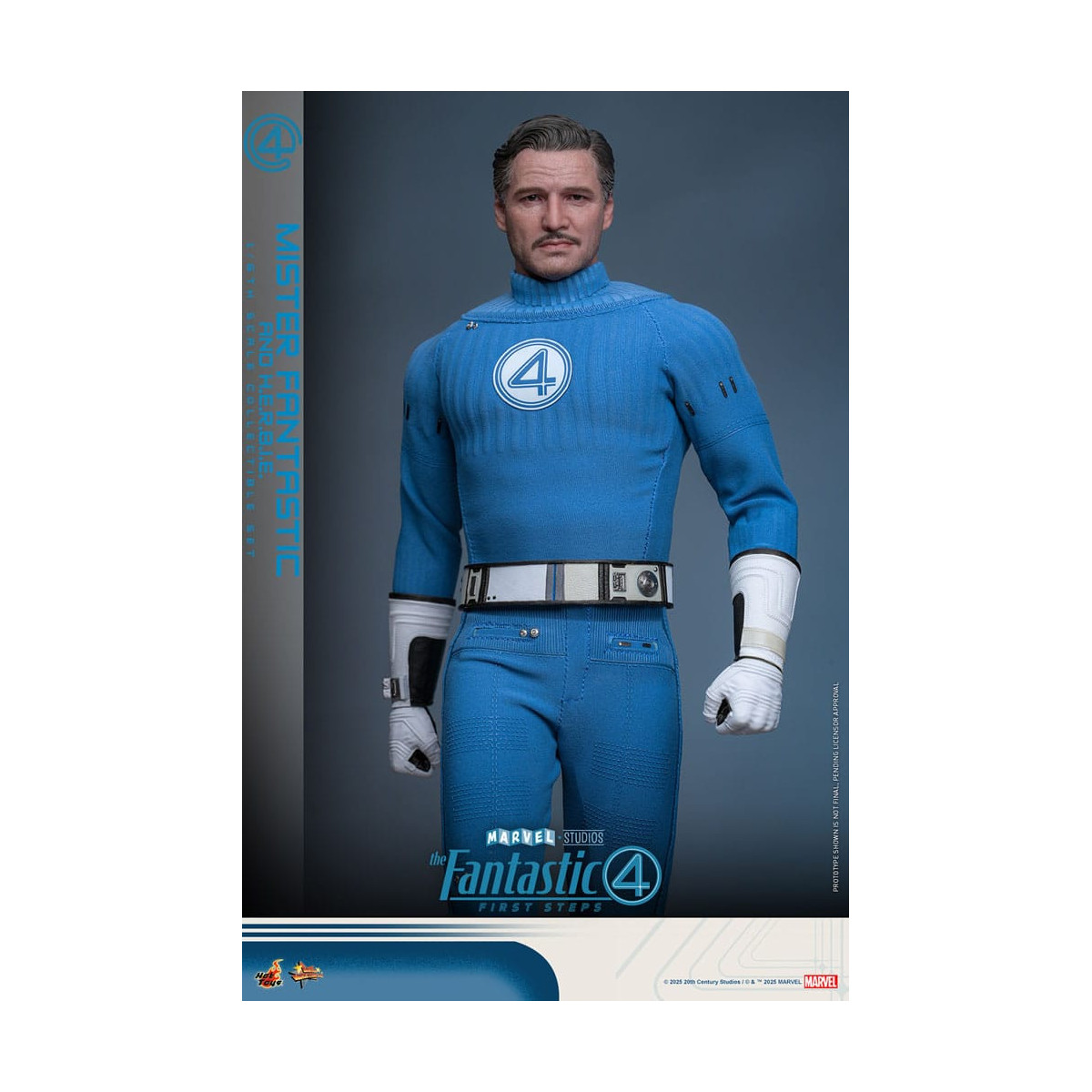Hot Toys Marvel - Fantastici Quattro: Primi Passi - Mister Fantastic & H.E.R.B.I.E. MMS 1/6 - Reed Richards