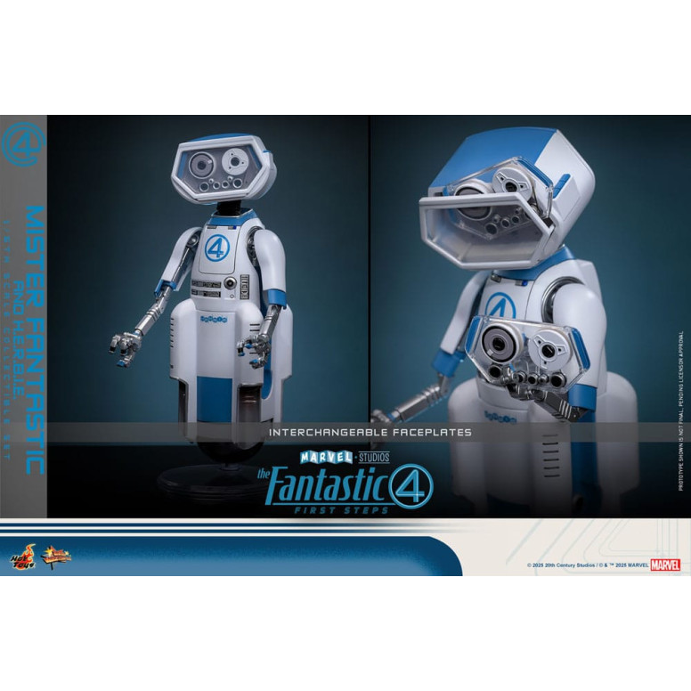 Hot Toys Marvel - Fantastici Quattro: Primi Passi - Mister Fantastic & H.E.R.B.I.E. MMS 1/6 - Reed Richards