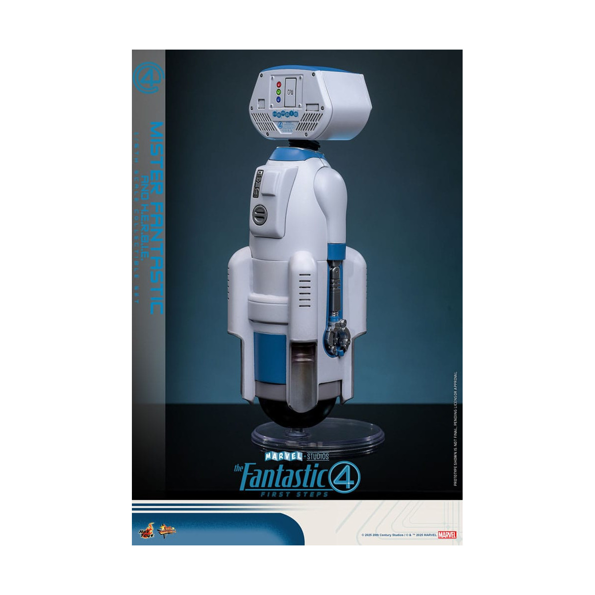 Hot Toys Marvel - Fantastici Quattro: Primi Passi - Mister Fantastic & H.E.R.B.I.E. MMS 1/6 - Reed Richards