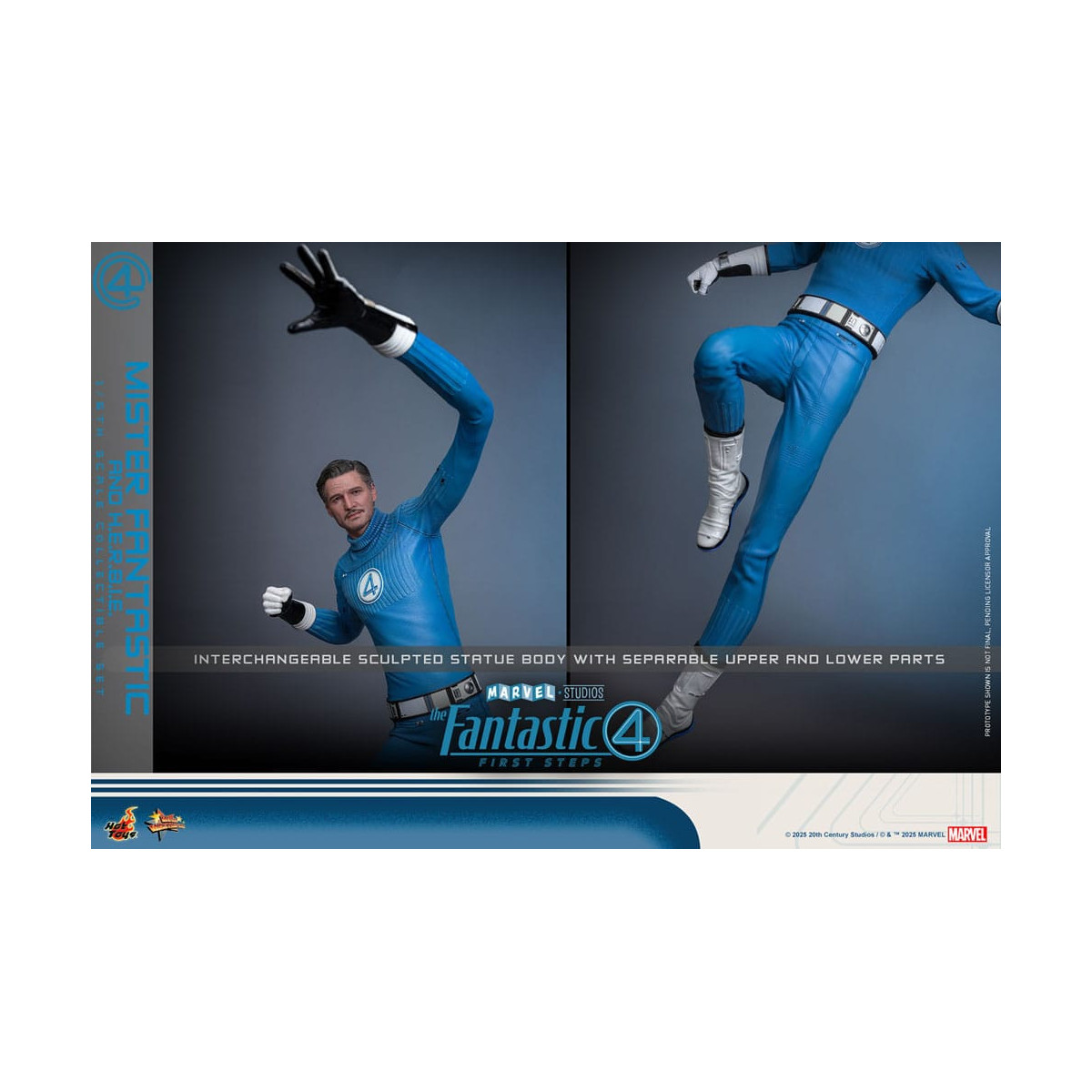 Hot Toys Marvel - Fantastici Quattro: Primi Passi - Mister Fantastic MMS 1/6 - Reed Richards