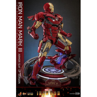 Hot Toys Marvel - Iron Man Mark III (versione armatura) Die Cast MMS 1/6
