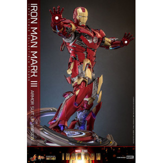 Hot Toys Marvel - Iron Man Mark III (versione armatura) Die Cast MMS 1/6