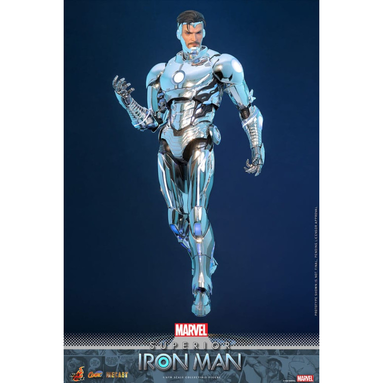 Hot Toys Marvel - Superior Iron Man Die Cast MMS 1/6