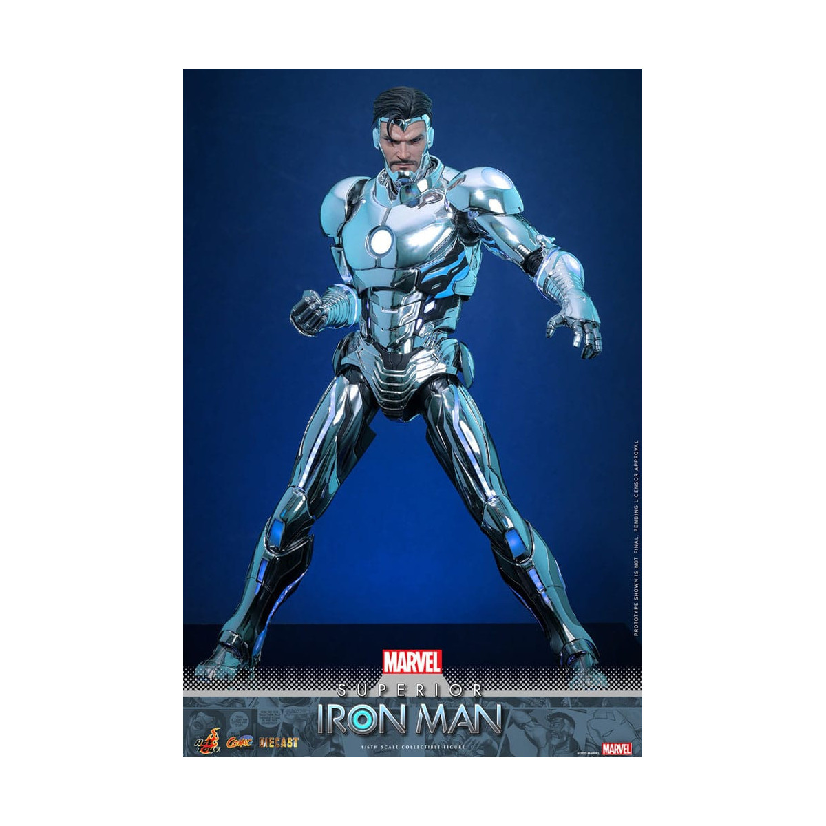 Hot Toys Marvel - Superior Iron Man Die Cast MMS 1/6