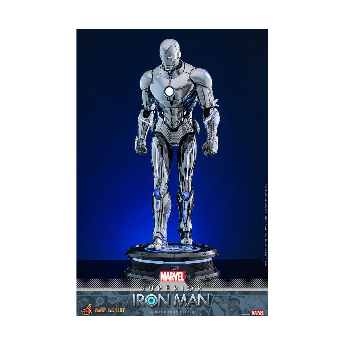 Hot Toys Marvel - Superior Iron Man Die Cast MMS 1/6