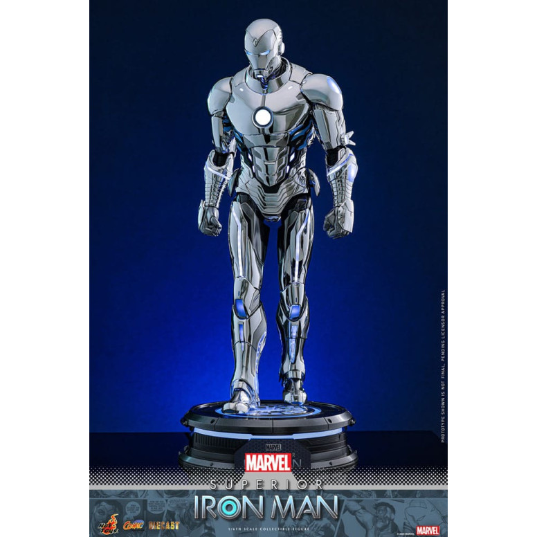 Hot Toys Marvel - Superior Iron Man Die Cast MMS 1/6