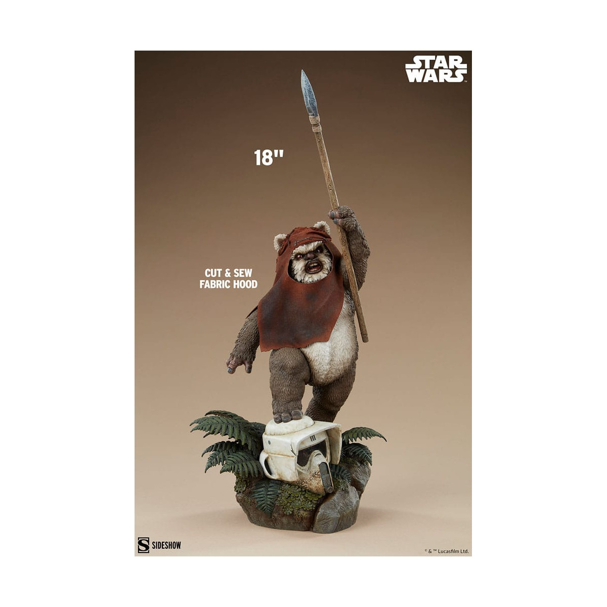 Sideshow Star Wars Wicket formato premium 1/4 - Il ritorno dello Jedi