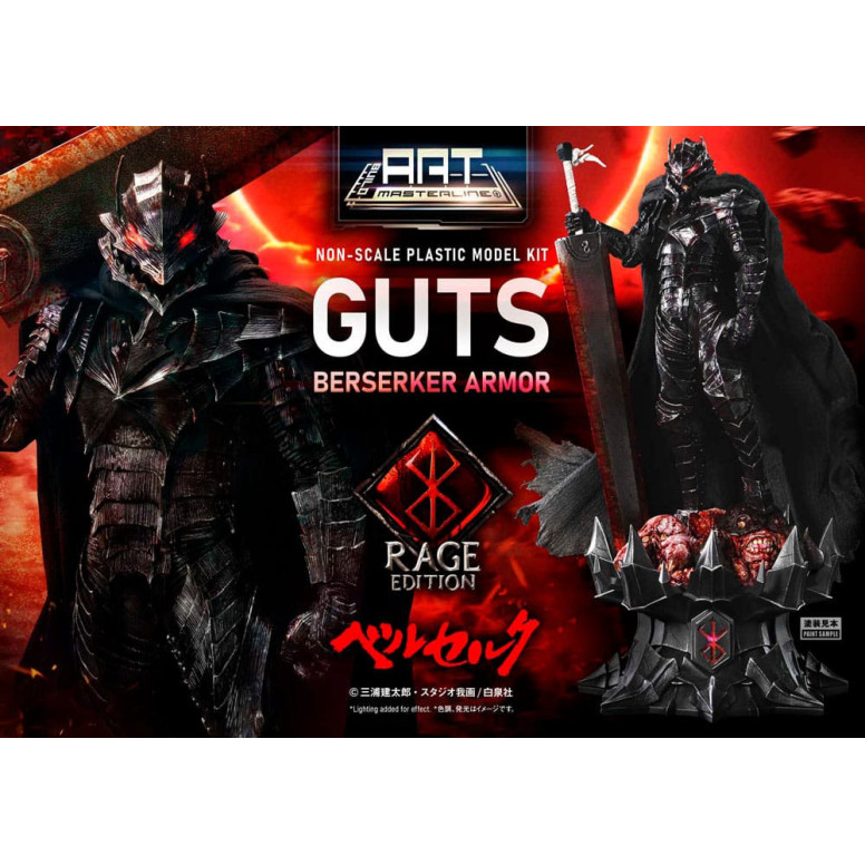 Prime 1 Studio Berserk - Model Kit Build Art Masterline Guts Berserker Armor Rage Edition
