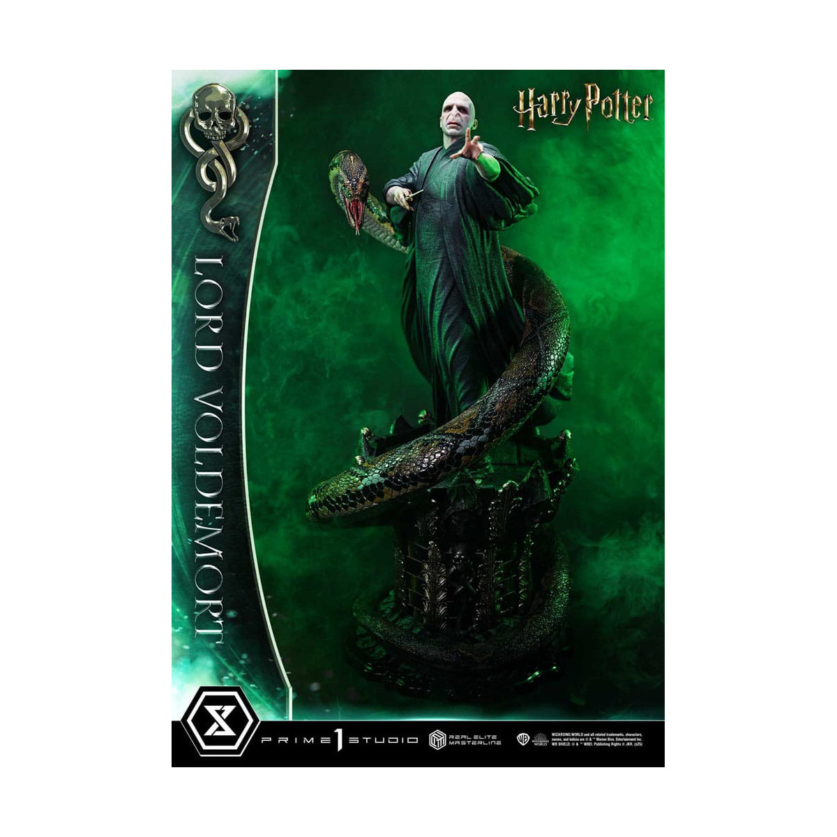 Prime 1 Studio - Statuetta Harry Potter Real Elite Masterline Series 1/4 Lord Voldemort