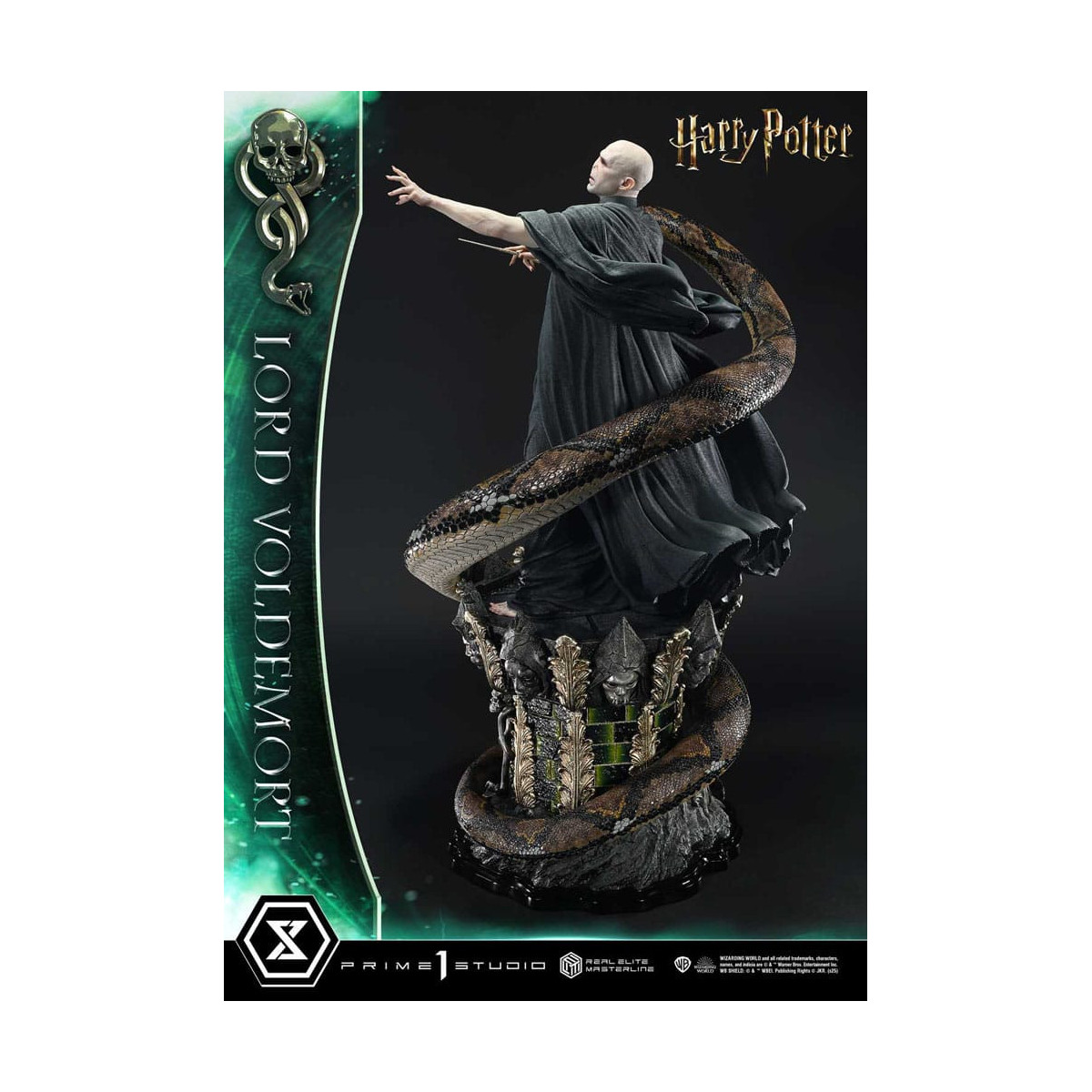 Prime 1 Studio - Statuetta Harry Potter Real Elite Masterline Series 1/4 Lord Voldemort