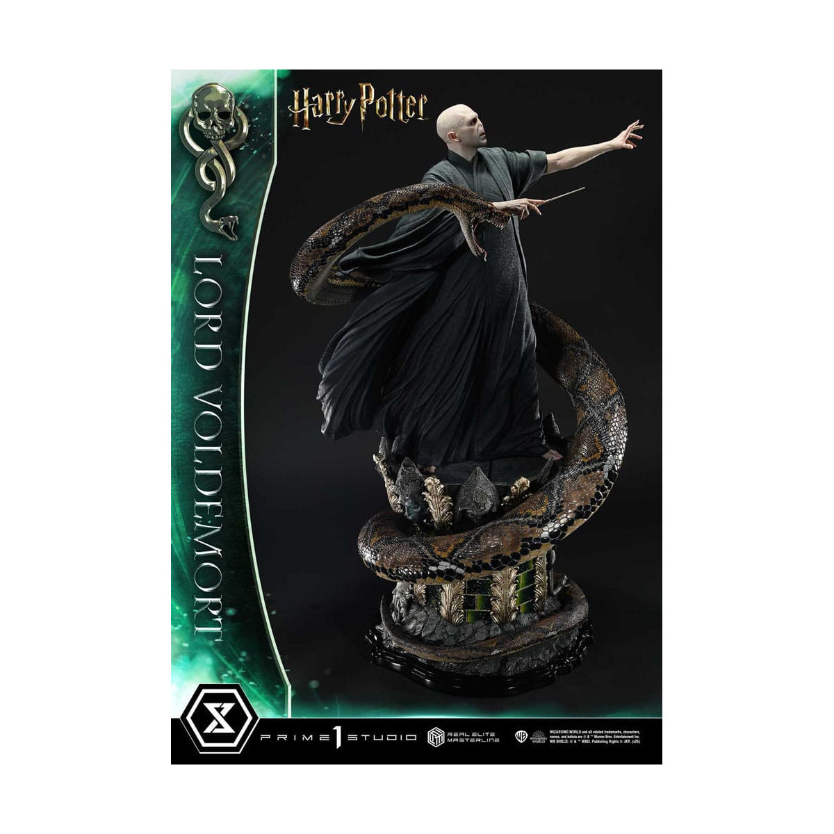 Prime 1 Studio - Statuetta Harry Potter Real Elite Masterline Series 1/4 Lord Voldemort