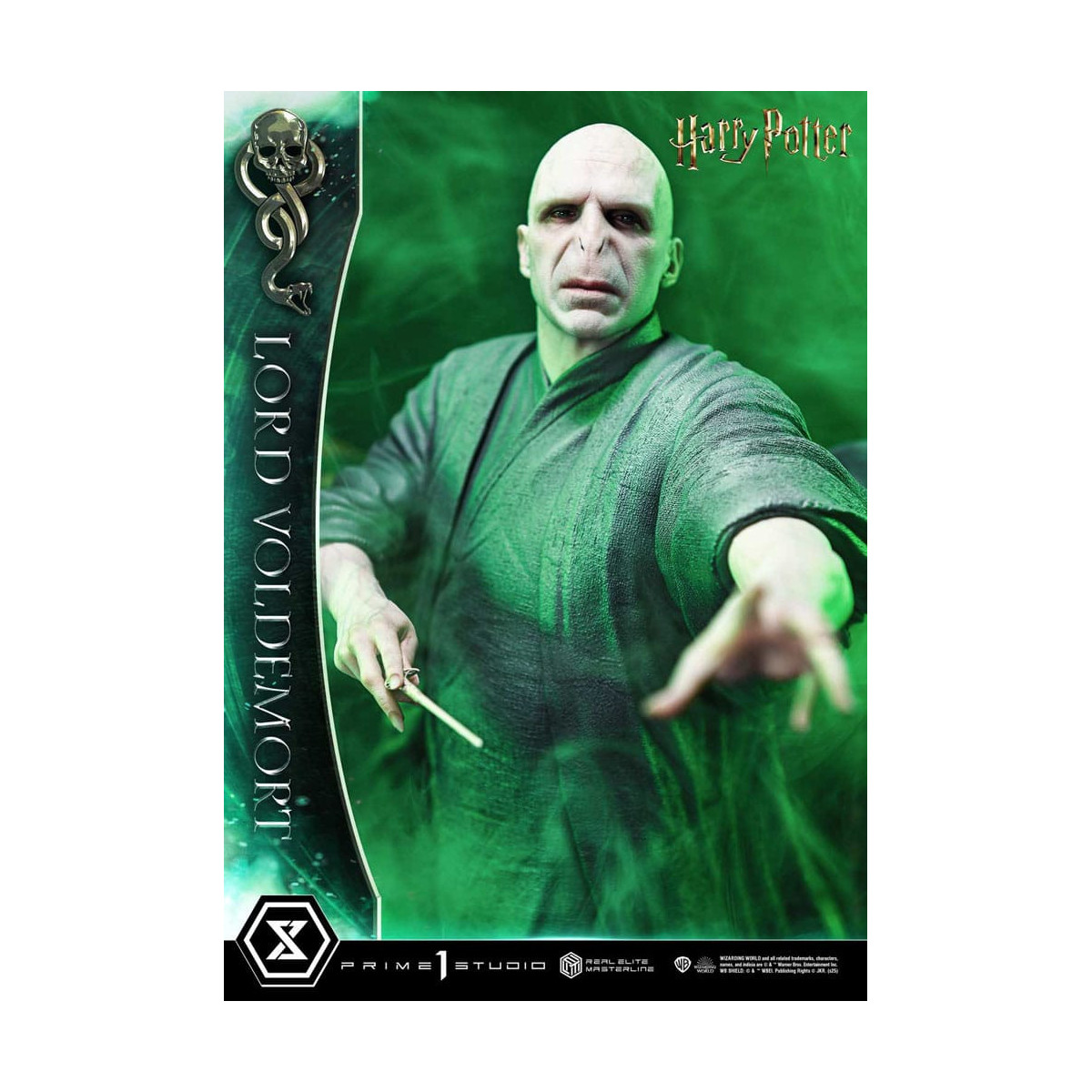 Prime 1 Studio - Statuetta Harry Potter Real Elite Masterline Series 1/4 Lord Voldemort