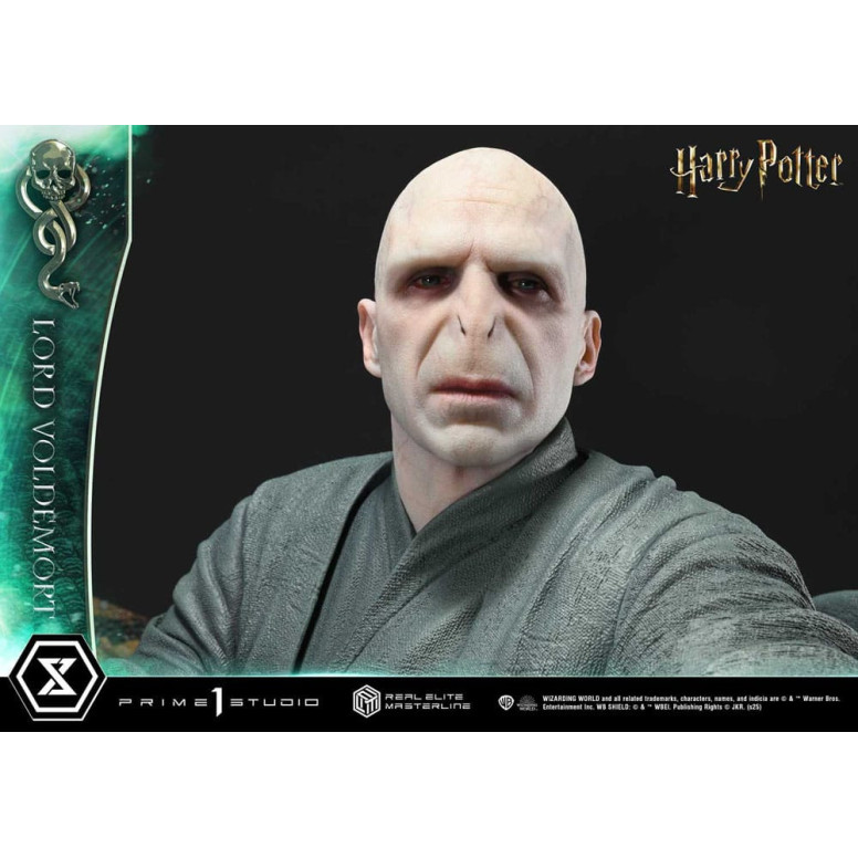Prime 1 Studio - Statuetta Harry Potter Real Elite Masterline Series 1/4 Lord Voldemort