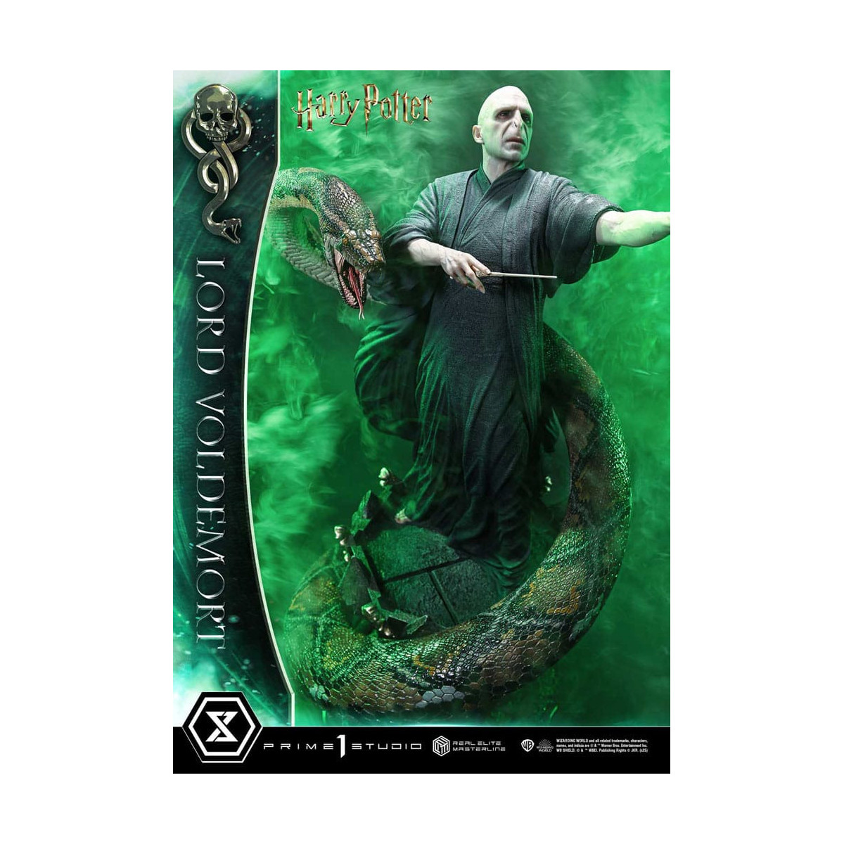 Prime 1 Studio - Statuetta Harry Potter Real Elite Masterline Series 1/4 Lord Voldemort
