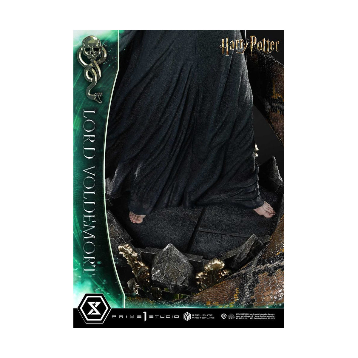 Prime 1 Studio - Statuetta Harry Potter Real Elite Masterline Series 1/4 Lord Voldemort