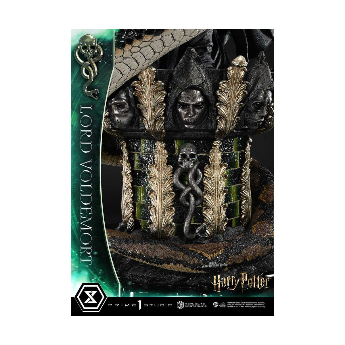 Prime 1 Studio - Statuetta Harry Potter Real Elite Masterline Series 1/4 Lord Voldemort